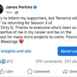 James Perkins Instagram - It’s been great.