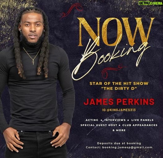 James Perkins Instagram - I’m coming back outside…. August bookings are now open.