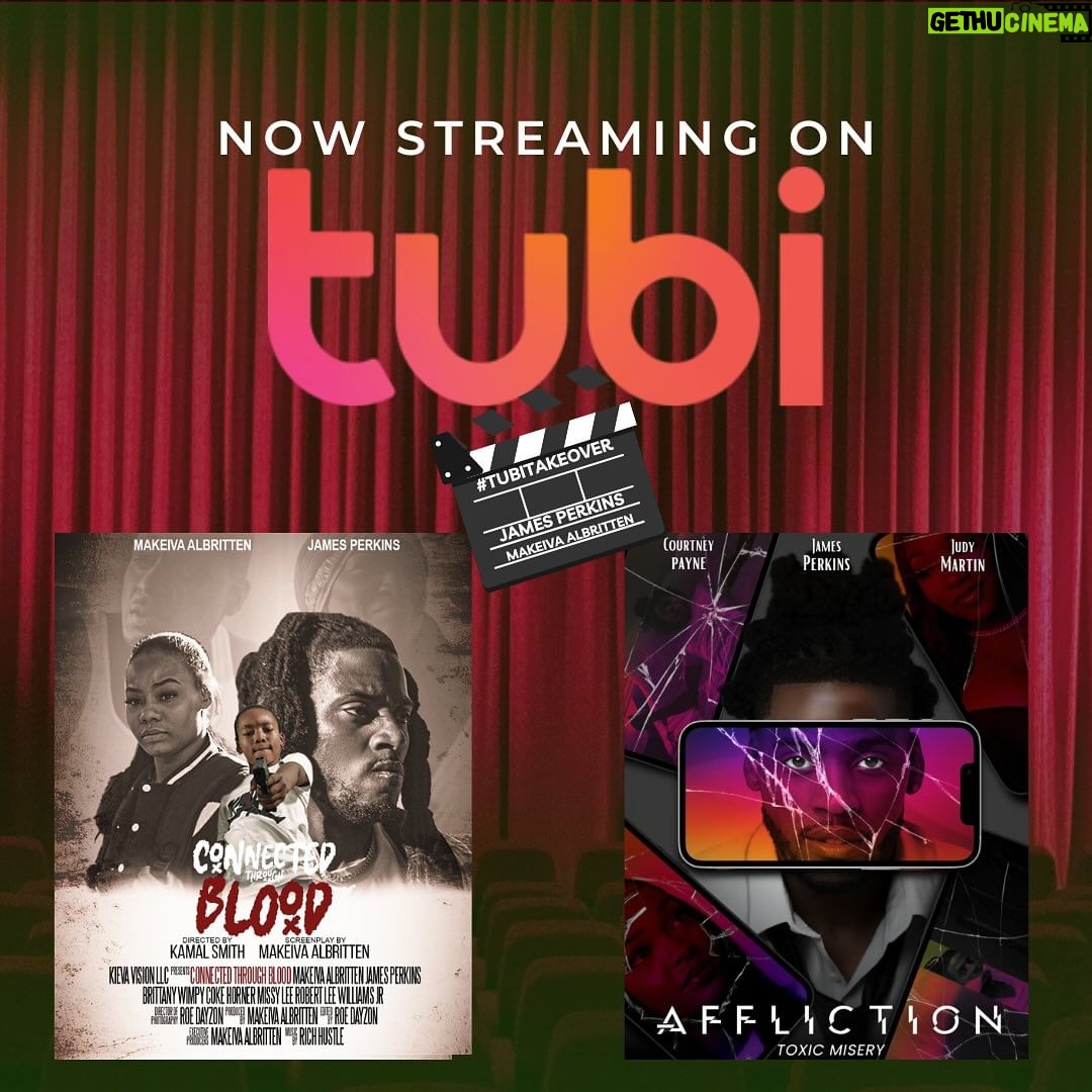 James Perkins Instagram - Popcorn 🍿cuddles 🥰 and #tubi 📺 this valentines season ❤️