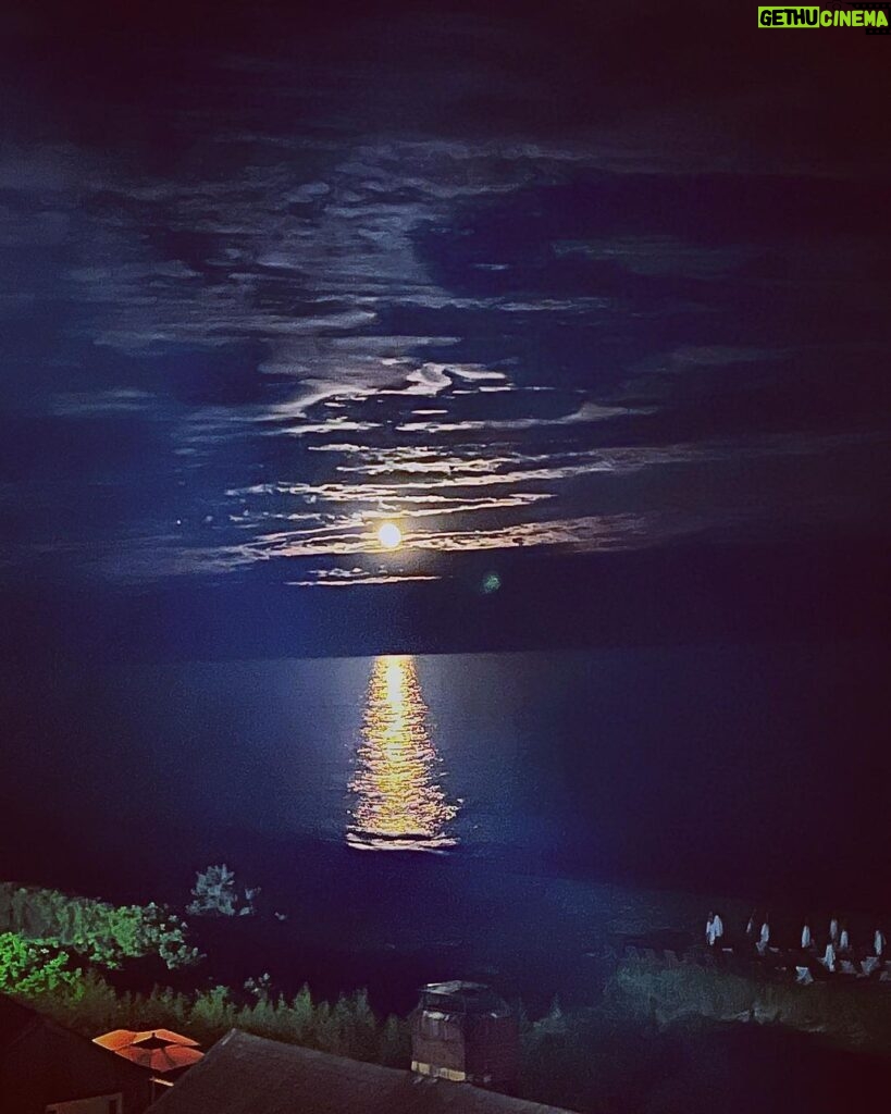 James Roday Rodriguez Instagram - Moon Over Montauk.