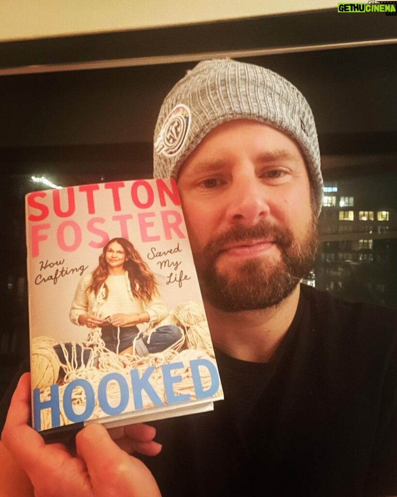 James Roday Rodriguez Instagram - My dear pal and heroine @suttonlenore who never ceases to amaze me -- has written this beautiful book called Hooked. It's about crafting and healing and loving. Treat yourself to goodness and light and thank heavens for this woman and her ways. Avail at Amazon, Barnes & Noble, Indiebound, Apple Books and more ❤️📘🧵🦸🏻‍♀️