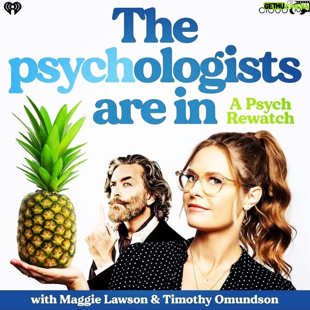 James Roday Rodriguez Instagram - Repost from @magslawslawson • You guys!!! This has been a long time coming and we are so excited to finally announce it… @omundson and I are hosting a Psych Rewatch Podcast. @thepsychologistsarein 💚💚💚 We are starting at the beginning - and cannot wait to share all of our favorite episodes and stories with you. I feel so lucky to be a part of such a special show, and I can’t imagine my life without these people. So join our love fest every week as we laugh, cry, relive our favorite memories…. And the best part, I get to do do it with my partner from the show and nearest and dearest in real life, @omundson. Official release will be November 11th! Go subscribe now wherever you get your podcasts! Link in bio! And follow us on Twitter and instagram @thepsychologistsarein WAIT FOR IIIIIIIIIIIIT.....