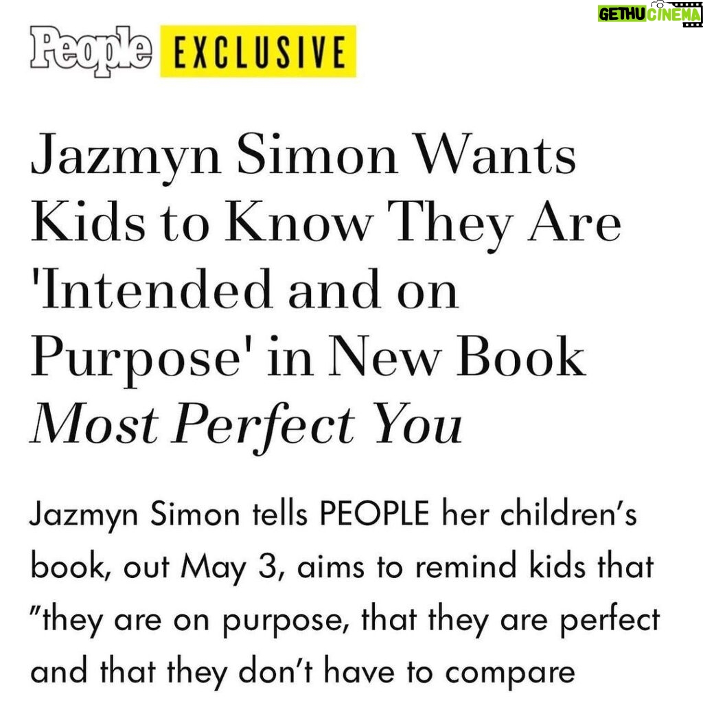 James Roday Rodriguez Instagram - I am so psyched to share the cover of my sister from another mister @jazmynsimon 's debut picture book MOST PERFECT YOU. Inspired by her daughter @kennedyirie -- Jaz has written a love letter to children everywhere who may be struggling with accepting themselves. It's beautiful and avail for pre order here -- https://bit.ly/3m4z1Va