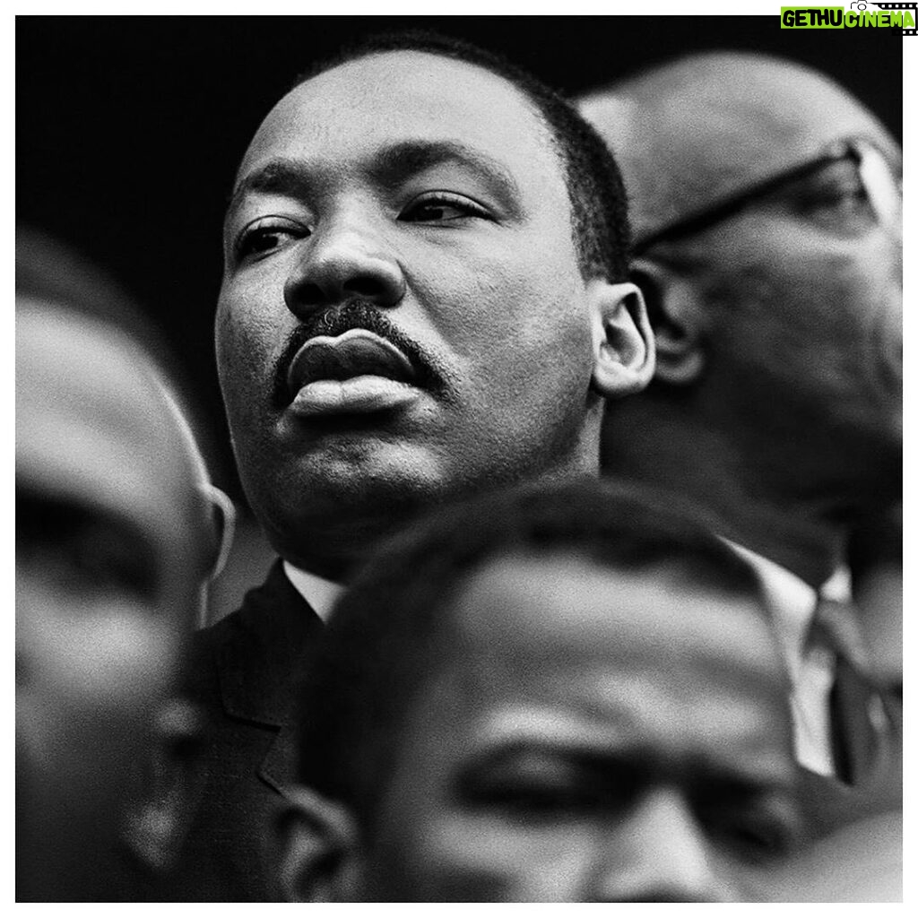 James Roday Rodriguez Instagram - Martin Luther King Jr. // "You may be 38 years old, as I happen to be. And one day, some great opportunity stands before you and calls you to stand up for some great principle, some great issue, some great cause. And you refuse to do it because you are afraid... You refuse to do it because you want to live longer... You’re afraid that you will lose your job, or you are afraid that you will be criticized or that you will lose your popularity, or you’re afraid that somebody will stab you, or shoot at you or bomb your house; so you refuse to take the stand. Well, you may go on and live until you are 90, but you’re just as dead at 38 as you would be at 90. And the cessation of breathing in your life is but the belated announcement of an earlier death of the spirit." @__nitch -- thank you for sharing