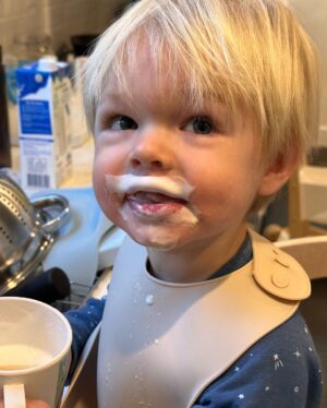James William O'Halloran Instagram - Little man loves his ice cream and cappuccinos ❤️