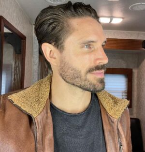 James William O'Halloran Instagram - New role 👉 new do
Swipe for before shot

Lots more cool stuff to share soon! 👿 

Ears lowered by @thescottycunha 

#makeover #menshairstyle #menshaircut #trailerlife