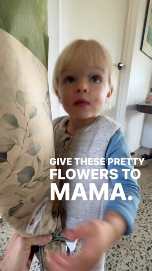 James William O'Halloran Instagram - Happy Mother’s Day to all the mum’s out there. Especially the incredible @jaimeeohalloran 
Also a gentle reminder not to eat your flowers ❤️
#isntshelovely