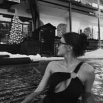 Jamie-Lee Six Instagram - lekker plonsje doen 🏊🏼‍♀️❄️ Hotel Klosterbräu