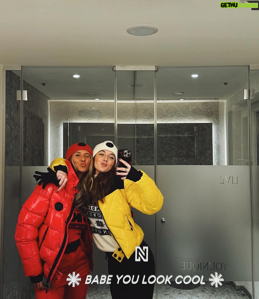 Jamie-Lee Six Instagram - double trouble ❤️💛 Seefeld, Tirol