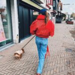 Jamie-Lee Six Instagram - mommy walks 🐾🍒❤️