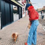 Jamie-Lee Six Instagram - mommy walks 🐾🍒❤️