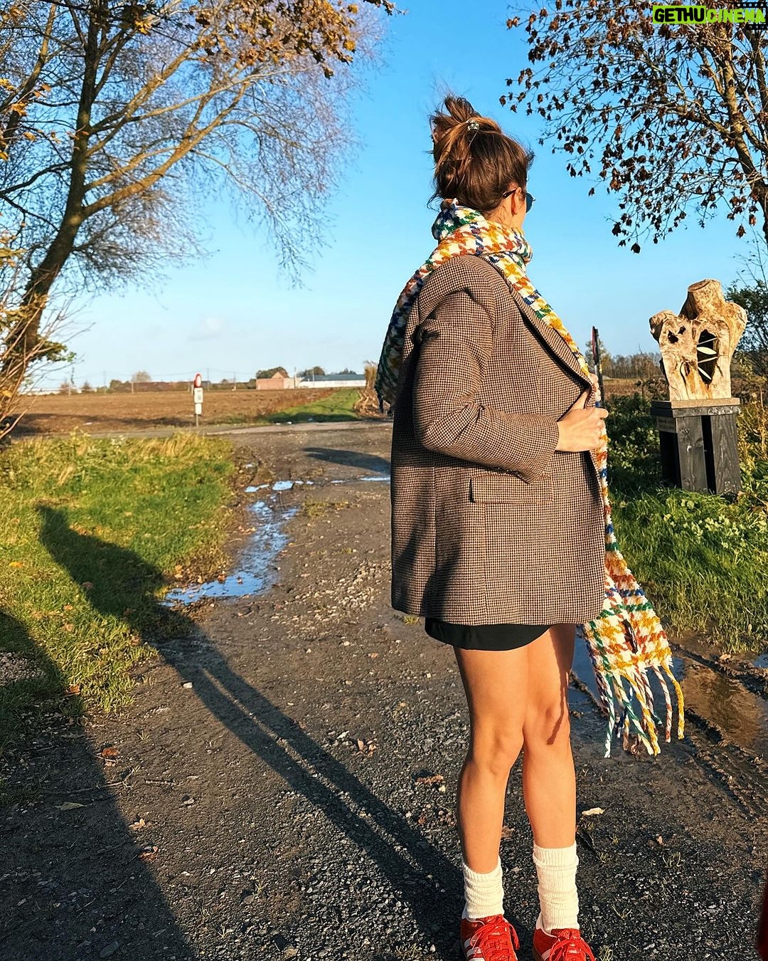 Jamie-Lee Six Instagram - ik hou van deze outfit 🥹 mooie herfstdagen = my favorite 🍂🍁🍒🐿️ advertentie