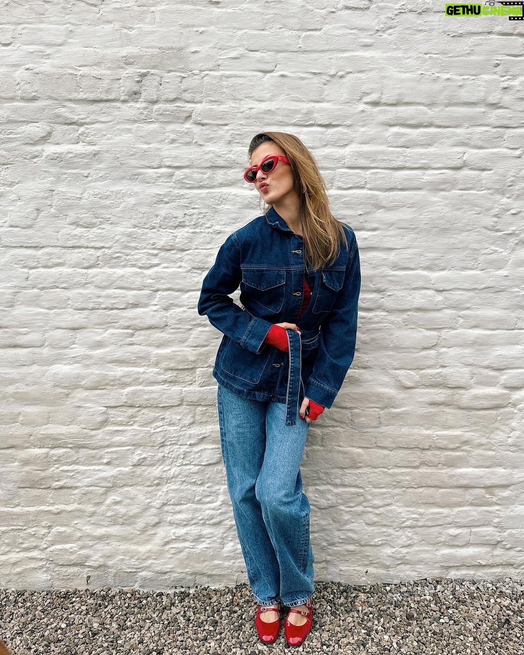 Jamie-Lee Six Instagram - Sofia Richie said to wear red this season 🍎🍒❤️🌹🐞🍓 publiciteit @zalando