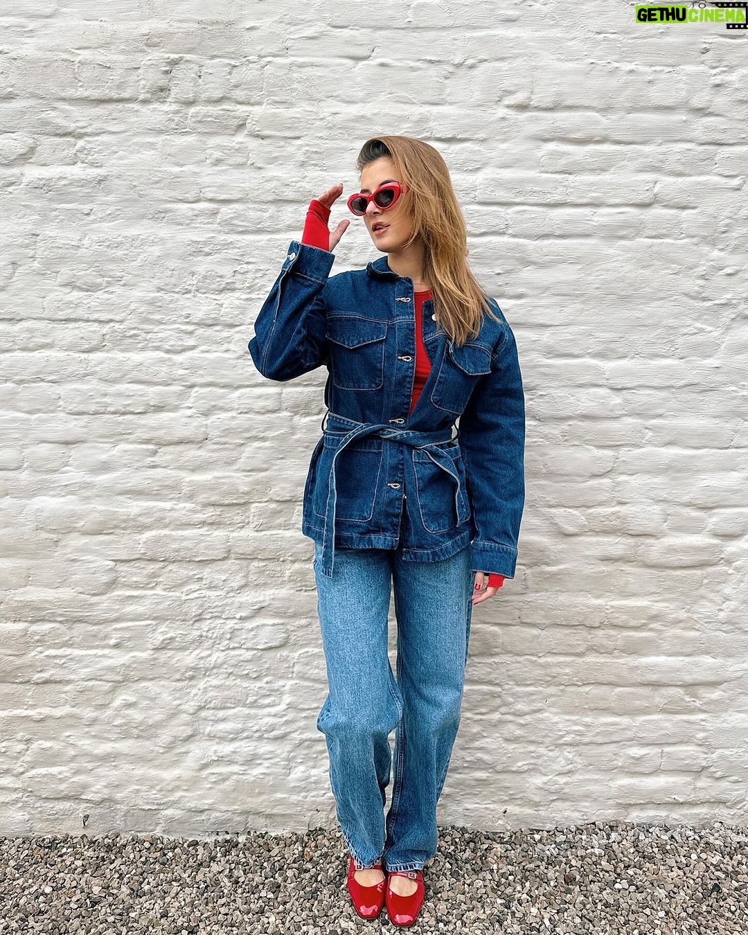 Jamie-Lee Six Instagram - Sofia Richie said to wear red this season 🍎🍒❤️🌹🐞🍓 publiciteit @zalando