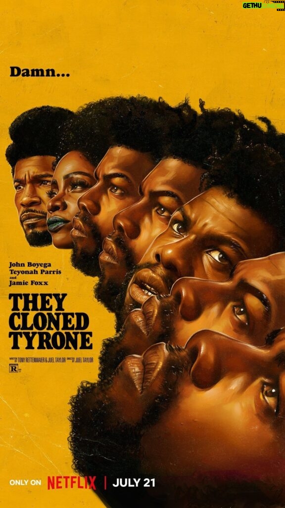 Jamie Foxx Instagram - It’s about to go down. #TheyClonedTyrone coming July 21, only on @netflix.