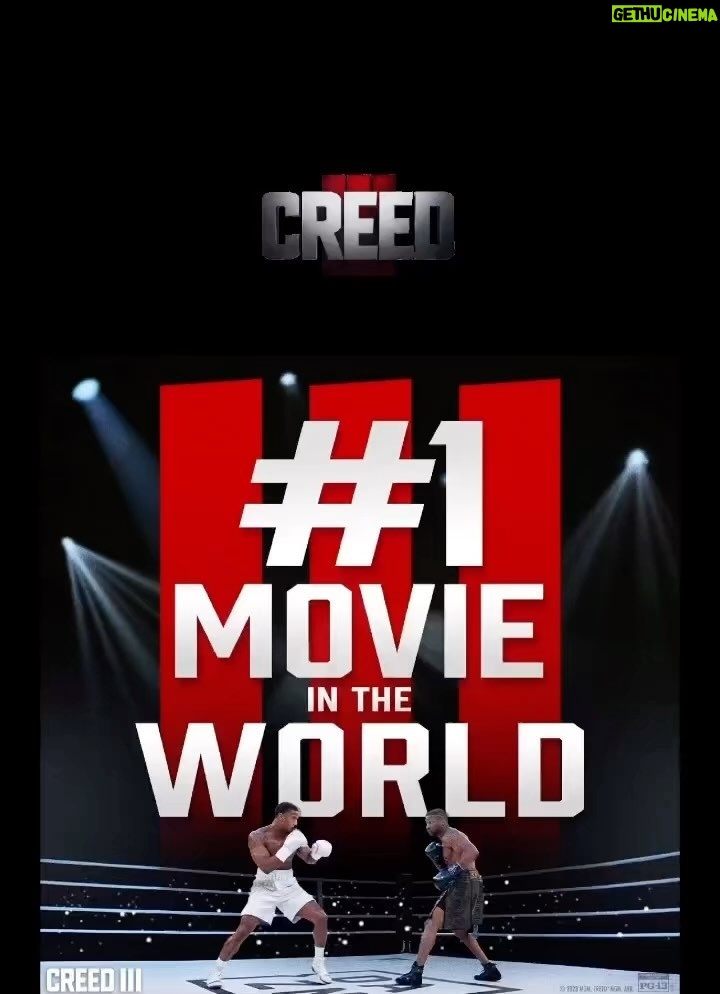 Jamie Foxx Instagram - Boom!!! Big congratulations to my bro @michaelbjordan you lit the world on fire in front of and behind the camera!!! Congratulations on a masterpiece!! don’t look back keep killing !!!