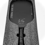 Jamie Foxx Instagram - Dropping The All New (Limited) TBP 16mm Eva Core X - Jamie Foxx Signature Paddle! This sleek design features a 16mm thickness with EVA Core X Technology for optimal performance on the court. The EVA foam core provides a dampened sound that is unlike any other paddle. The unibody carbon fiber edgeless mold provides even more strength to the paddle overall. The all-black design is accented with Jamie Foxx's signature for a touch of style. This paddle probably has the most powerful punch packed into a pickleball paddle that's currently on the market. The larger sweet spot allows for more power and controlled dink accuracy. It ships in an all new black box. *Please not that this paddle is for recreational play only. USAPA sanctioned tournaments currently won't allow this paddle technology due to the powerful deflection. Elevate your game with this top-of-the-line paddle! #pickleball #jamiefoxx