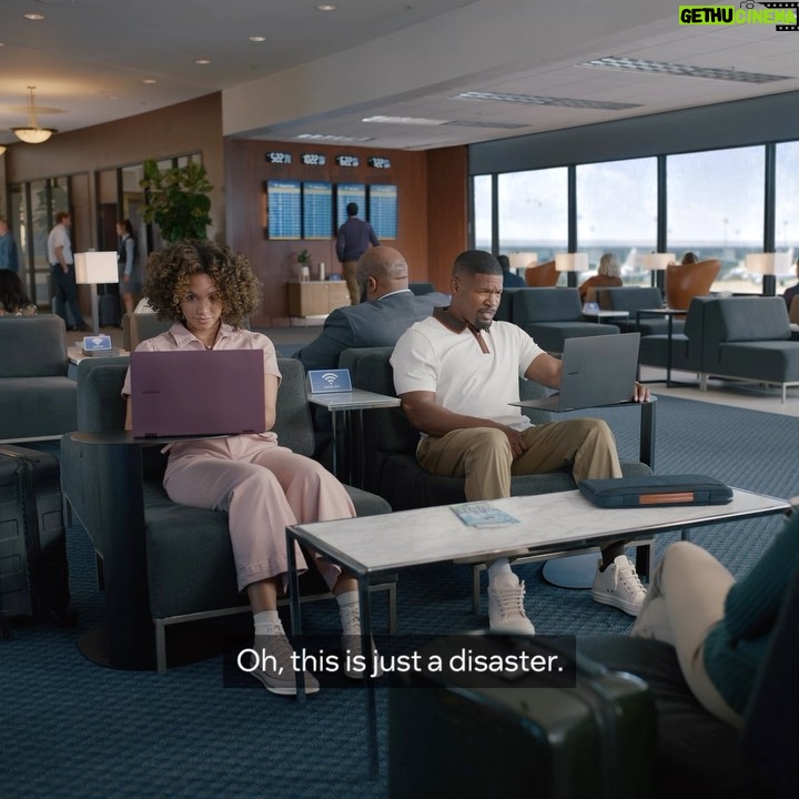 Jamie Foxx Instagram - A man needs his snacks. And his super fast Wi-Fi. #IntelEvo laptops give me that reliable connection no matter where I’m at. That’s wassap.