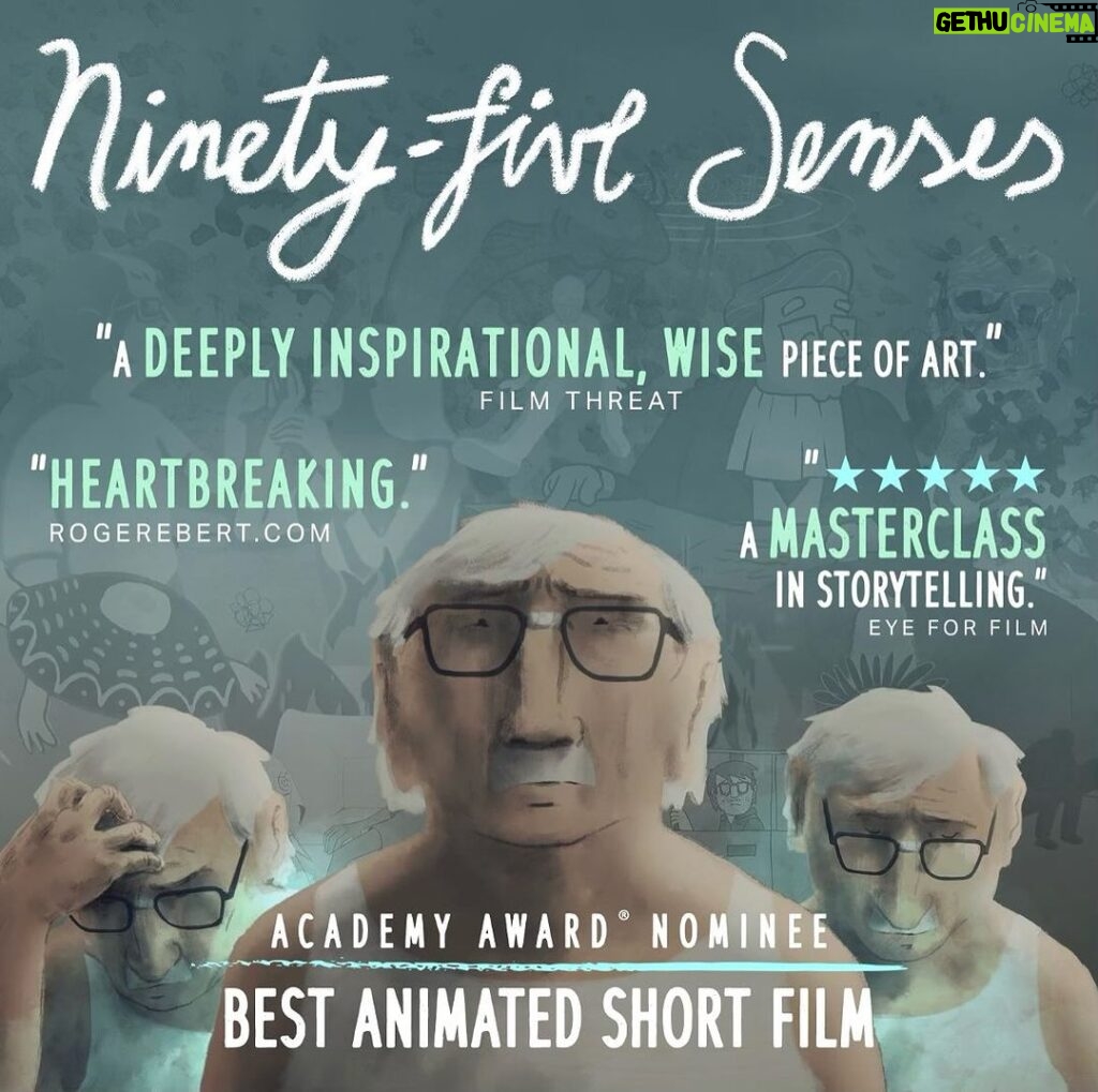 Jamie Foxx Instagram - Sometimes you watch a film and it just moves you....”Ninety Five Senses” has been nominated for an Oscar for Best Documentary Short and can be seen on docplus.com