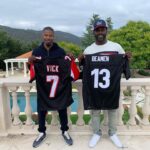 Jamie Foxx Instagram – From a one QB to the next! My name is … big tings comin from this moment @mikevick legend #williebeaman
