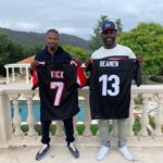 Jamie Foxx Instagram - From a one QB to the next! My name is … big tings comin from this moment @mikevick legend #williebeaman