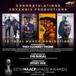 Jamie Foxx Instagram – Super thankful to the @naacpimageawards for these nominations “The Burial “… “They Cloned Tyrone”… “Story Avenue”… I cannot tell you how great it feels to be recognized by our own… and big thanks to @datariturner your vision and your relentlessness to get all of our projects done at the top of expertise and execution has been something to marvel.. you have put Foxxhole productions on the map, and we continue to keep making incredible artistic strides!!! And on a personal note I am humbled and thankful to God that I get a chance a second chance to enjoy and appreciate life… @frequency11 @corinnefoxx ❤️❤️❤️❤️❤️. #swipeleft