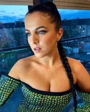 Jamie Lee O'Donnell Instagram - @baftascotland 
@nicoletulloch_mua 
@heyami_stylist_shop 
💚