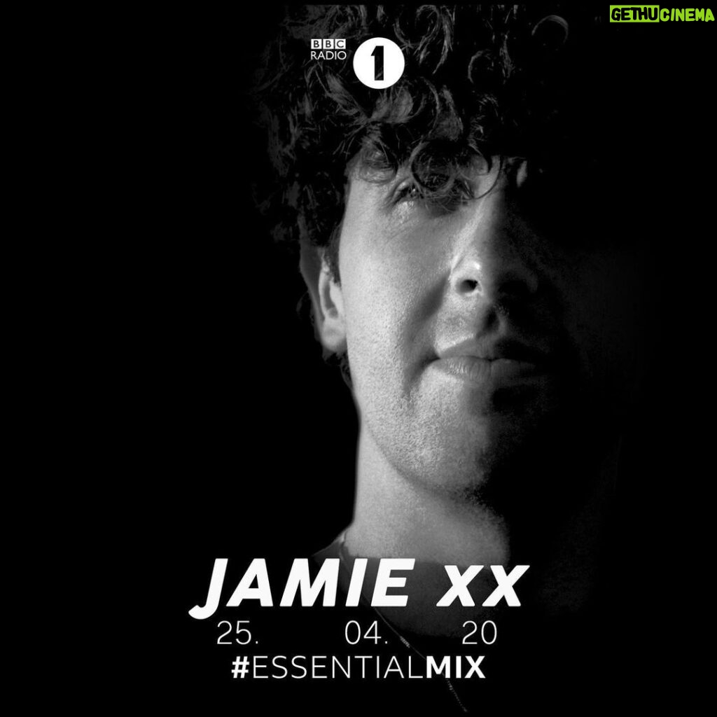 Jamie XX Instagram - I’m doing an Essential Mix on Friday night. Gunna try to play lots of new music from friends and some stuff I’ve been working on too. 1am, London (saturday) 8pm, NYC 5pm, LA 10am, Sydney (saturday) 9am, Tokyo (saturday) Listen live on @bbcradio1 and anytime after on @bbcsounds .
