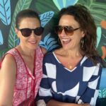 Jane Hall Instagram - Chrissoula and Janoula hanging in Bali. If these spectacular walls could talk. What a cheeky squirrel. ❤️