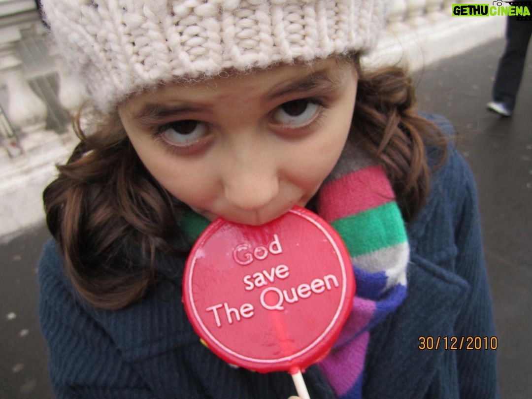 Jane Hall Instagram - My darling Lulu. Outside the Palace many moons ago. ❤️ Just a sweet memory, of a cherished holiday!