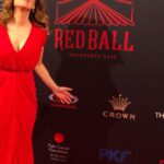 Jane Hall Instagram - Red Carpet fails at Red Ball Melbourne! Had a wonderful time as MC for this fab event. Huge thanks to @fightcancerau for having me and @fashionaltamodax for kitting me out.