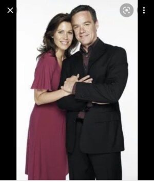 Jane Hall Instagram - As Neighbours wraps up today, I’m flooded with memories from my time playing Rebecca. It was an honour to work on such an enduring and iconic production. I adored it. Sending my love and congratulations to all the cast and crew, past and present. And here’s to you, Mr Robinson… my TV husband and long-time villain… Stefan Dennis. One of a long list of tremendous actors I was privileged to work alongside.
Best wishes XXX