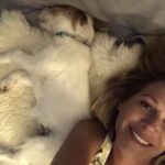 Jane Hall Instagram - Wishing you all a Happy New Year, from the couch. From Betty and me. 🐶❌❌❌