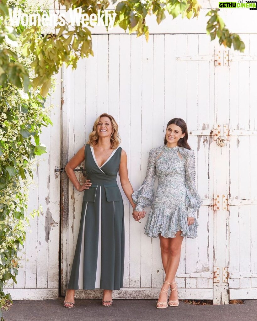 Jane Hall Instagram - It’s my darling daughter Lucia’s birthday today! Here we are together in the Christmas edition of @womensweeklymag I’m incredibly proud of her, and grateful for every day I have been her Mum. Her future is so bright. ❤️❤️❤️❤️