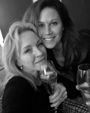 Jane Hall Instagram - It’s a privilege for me to be able to say that Bec is my friend, and has been for more than 30 years. Today it’s her birthday, and I salute her, as always. Happy birthday Boof! Another brilliant year. XXX Love from Jnr ❤️❤️❤️