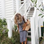 Jane Hall Instagram - I love me a good slip dress and this beauty was gifted to me by @cereslife . It’s super cute, affordable AND made from ‘Rescue’ fabric… remnants that are reclaimed and remade to reduce environmental impact. ❤️❤️Also wearing their ribbed cotton tee… so comfy! Go check out their feed… so much to love. ❤️❤️ Thanks to @henriettacreative for the pics 🥰