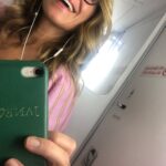 Jane Hall Instagram - It’s been a very long time between aviation toilet selfies… I’m planning to up my Insta game, fyi. Hope all is well with you all out there ❤️