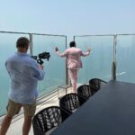 Jane Hall Instagram - Our sensational crew. Sincerely the greatest. A few BTS of them in action for @luxury.escapes and @atlantistheroyal Thank you @eugeneloane @joshmartinaustralia @gillyfarkas @gary_lacroix @thecrazybull You were the best travel companions and I can’t wait for you all to see our Dubai extravaganza ❤️❤️❤️ Atlantis The Royal