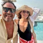 Jane Hall Instagram – The hardest working togs in the business…. From @une_piece . I adore this scalloped classic one piece. I’m in a 10, fit is true to size…. #gifted Atlantis The Royal