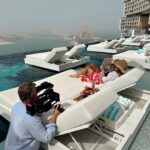 Jane Hall Instagram – Ok. Anyone who knows me, knows I love a sunny spot (always sun screened….) with my book… Please allow me to introduce ‘Cloud 22’ infinity pool at @atlantistheroyal Dubai. It was sublime. The crew and I enjoyed it immensely ❤️❤️❤️ Living the dream for @luxury.escapes.