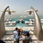 Jane Hall Instagram - Ok. Anyone who knows me, knows I love a sunny spot (always sun screened….) with my book… Please allow me to introduce ‘Cloud 22’ infinity pool at @atlantistheroyal Dubai. It was sublime. The crew and I enjoyed it immensely ❤️❤️❤️ Living the dream for @luxury.escapes.