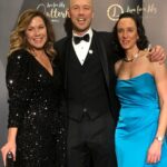 Jane Hall Instagram - An honour to MC the Butterfly Ball for @live4lily at the @crownmelbourne Palladium this weekend! My thanks to Aaron and Katie Hester, Xen at @trumpet_events , stage manager extraordinaire Rob Mascara!! It was a fabulous night raising funds to cure childhood cancer. HUGE thanks to Tanya @fashionaltamodax for my frock!! Xxx