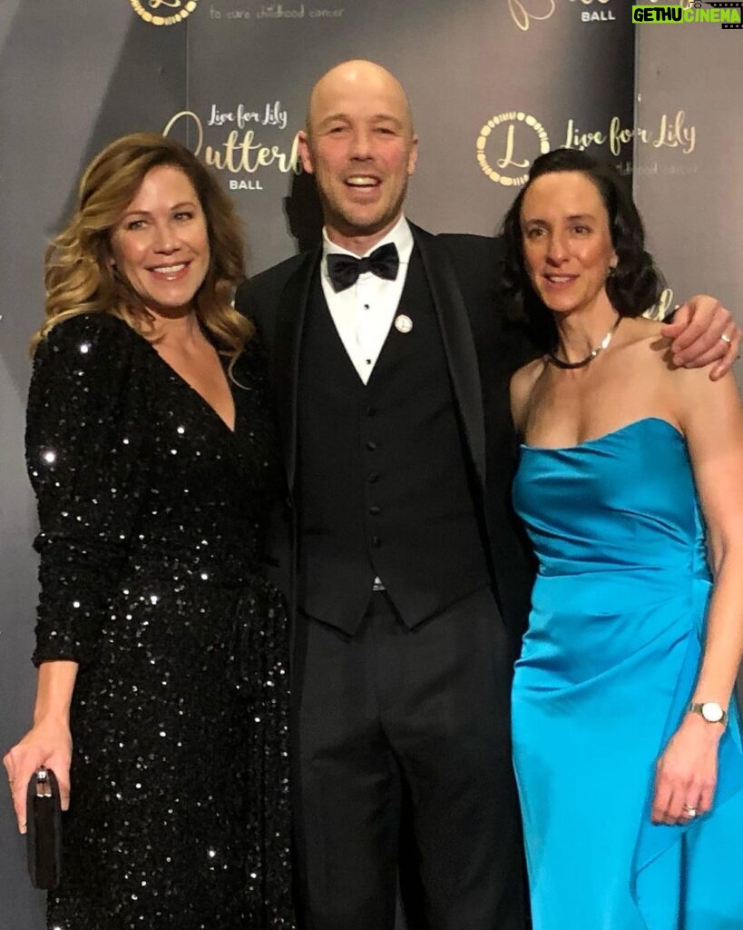 Jane Hall Instagram - An honour to MC the Butterfly Ball for @live4lily at the @crownmelbourne Palladium this weekend! My thanks to Aaron and Katie Hester, Xen at @trumpet_events , stage manager extraordinaire Rob Mascara!! It was a fabulous night raising funds to cure childhood cancer. HUGE thanks to Tanya @fashionaltamodax for my frock!! Xxx