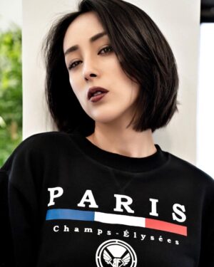 Jane Wu Instagram - Check out this amazing brand @bentleyfortune 🖤🖤🖤
#fashiondesign #itsjanewu #streetwear