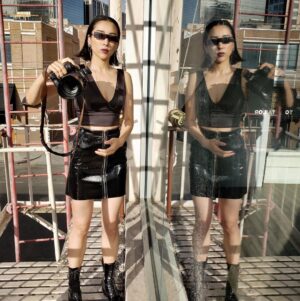 Jane Wu Instagram - By Samsung Galaxy! @tonyshanphoto 👍🏻📱 #fashionblogger #fashiondesigner