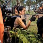 Jane Wu Instagram - I love movie!❤️ #actionmovie #chinesegirl