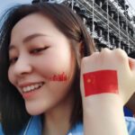 Jane Zhang Instagram – 全套装备观礼国庆盛典😄😄😄真实地在眼前看到大坦克大飞机，各种先进的武器，整齐帅气的各种方阵，各种忍不住的激动啊！！！霸气威武！超有安全感😌❤️❤️❤️