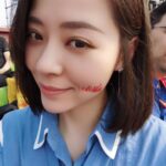 Jane Zhang Instagram – 全套装备观礼国庆盛典😄😄😄真实地在眼前看到大坦克大飞机，各种先进的武器，整齐帅气的各种方阵，各种忍不住的激动啊！！！霸气威武！超有安全感😌❤️❤️❤️