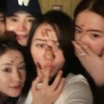Jane Zhang Instagram - Before 🙂 and after🤪 …😂😂😂❤️