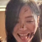 Jane Zhang Instagram - Before 🙂 and after🤪 …😂😂😂❤️